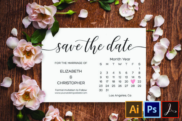 Download Save the Date, Printable Save the Date - Date Collection