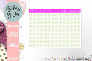Download 0.25 Date Dot Planner Stickers 011 - Date Collection