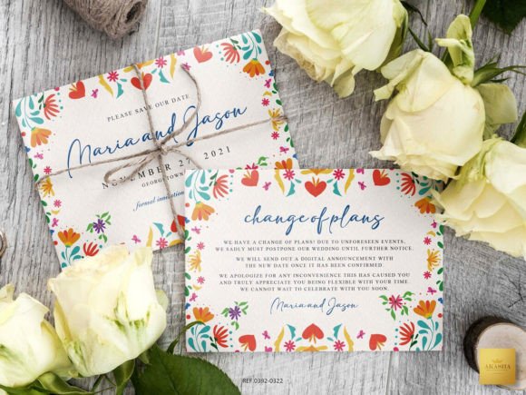 Download Mexican Theme Save the Date Card - Date Collection